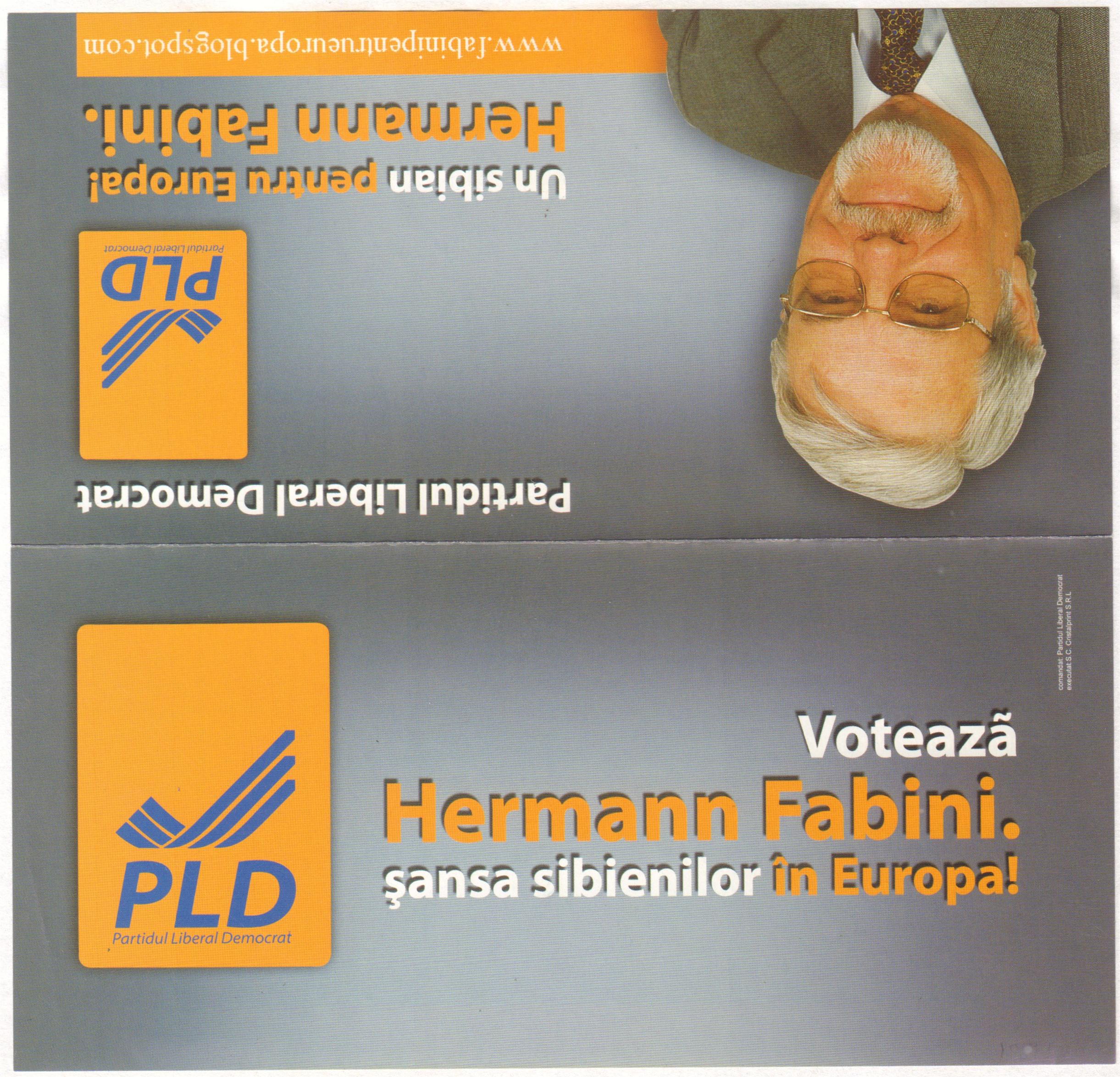 Election leaflet - 