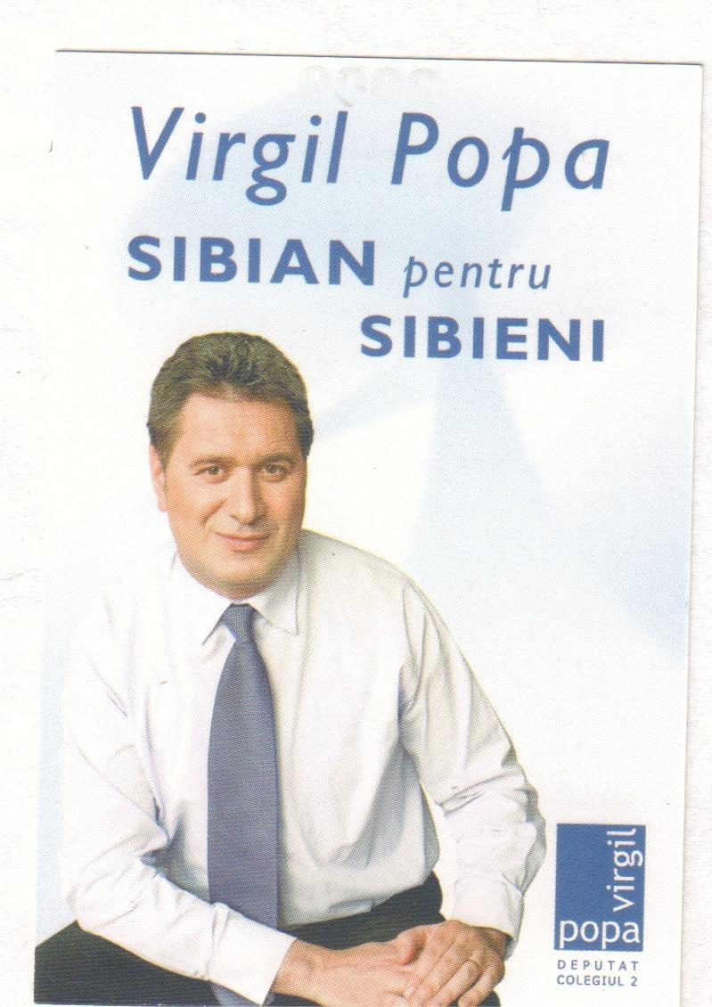 Electoral calendar 2009 - Virgil Popa