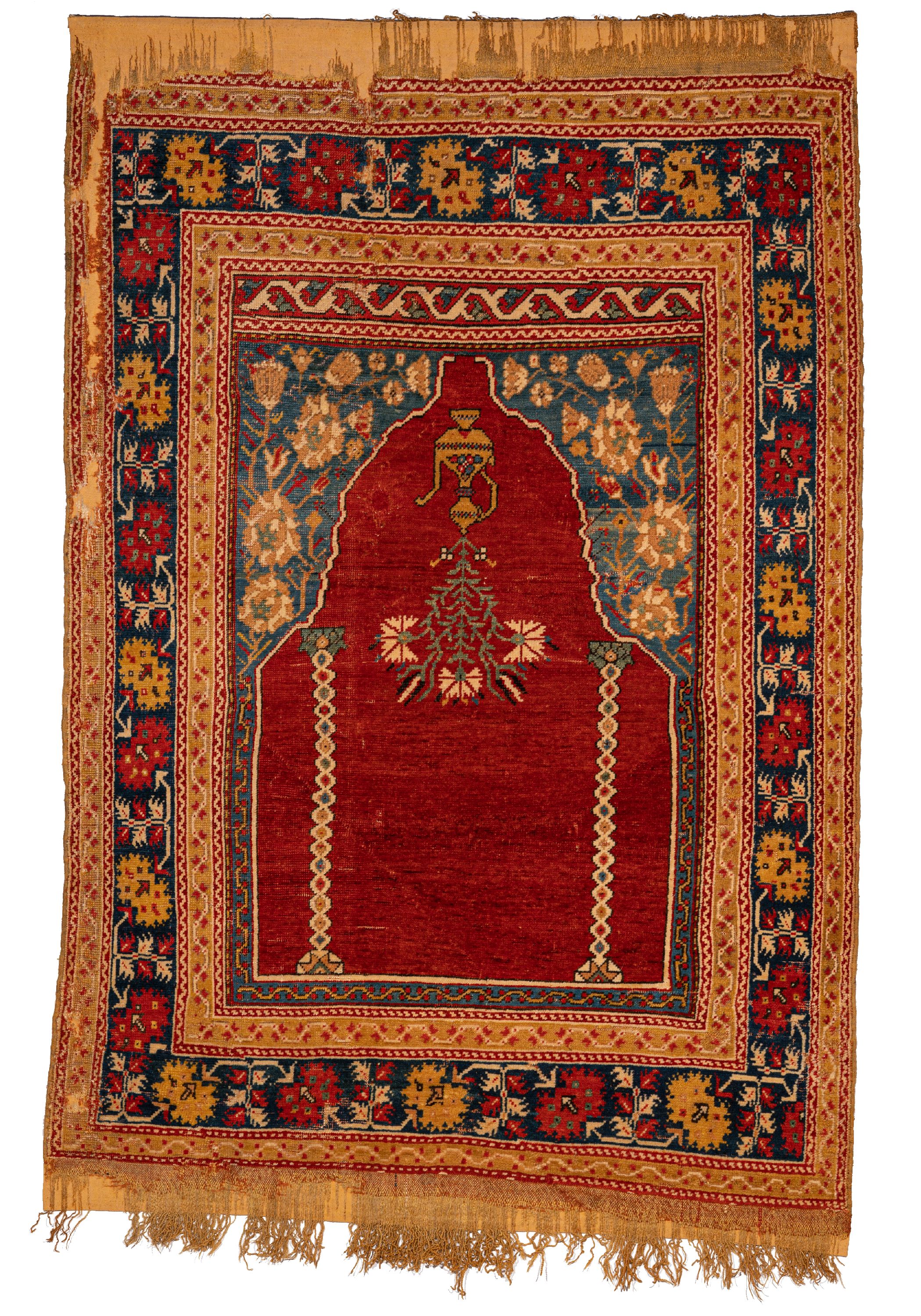 Covor de rugăciune de Gördes, Anatolia occidentală