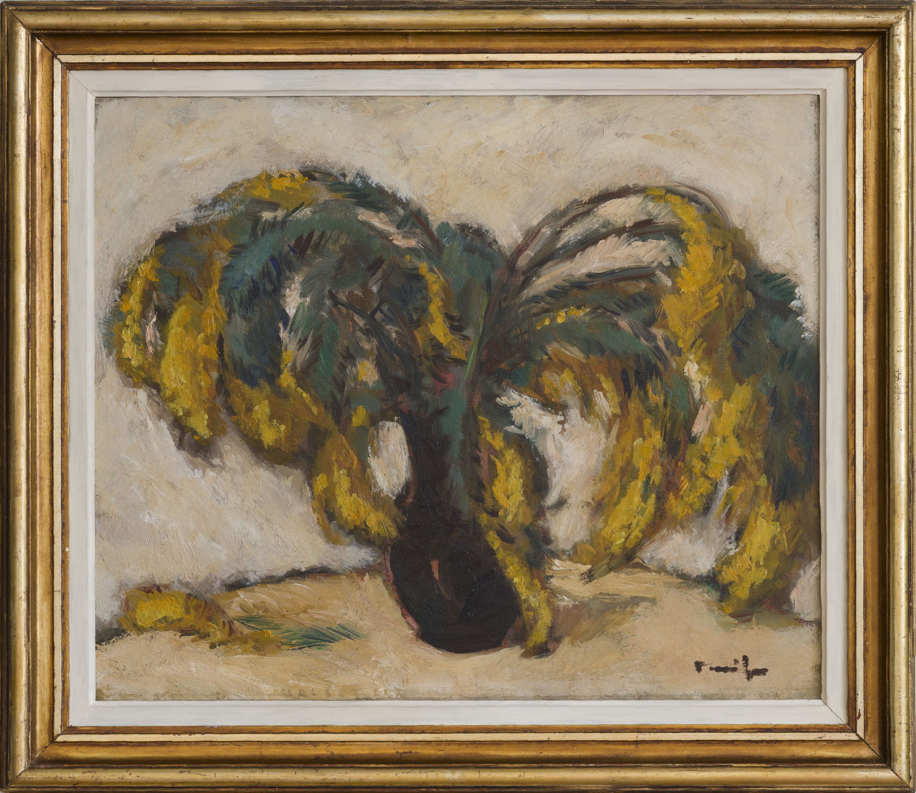 Vase with Mimosas