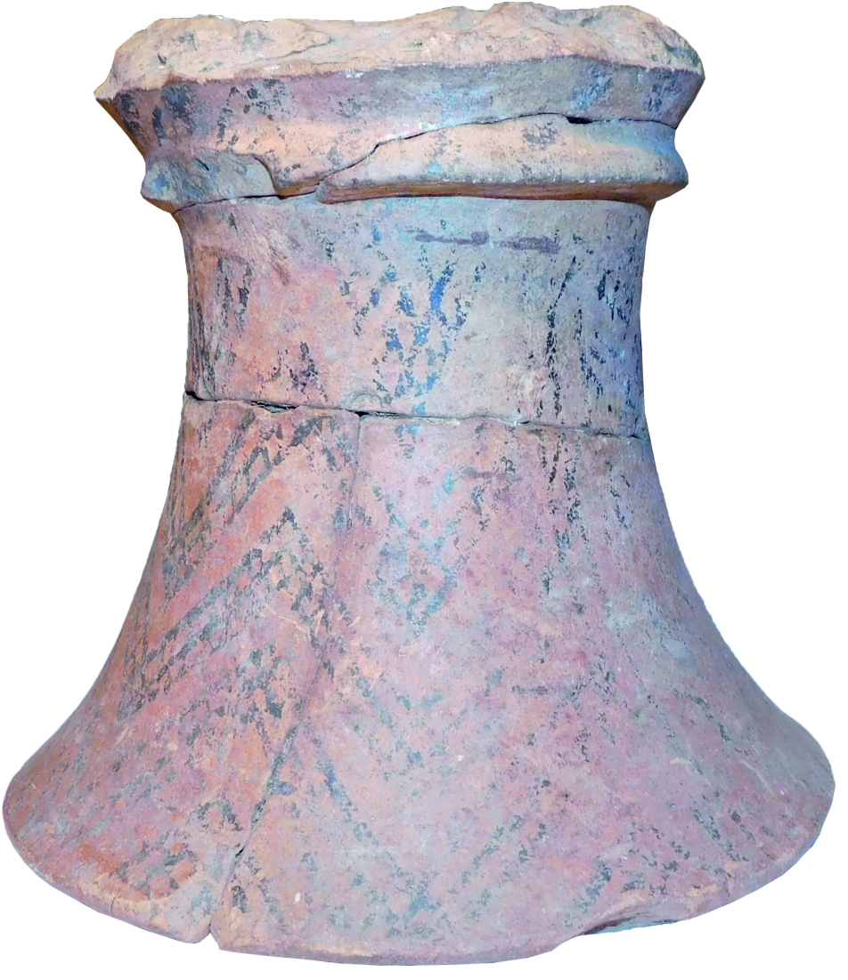 Fragment fructieră, ornamentat