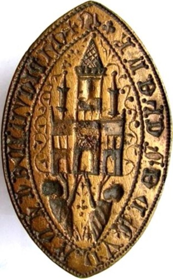 Ellipsoidal bronze seal matrix